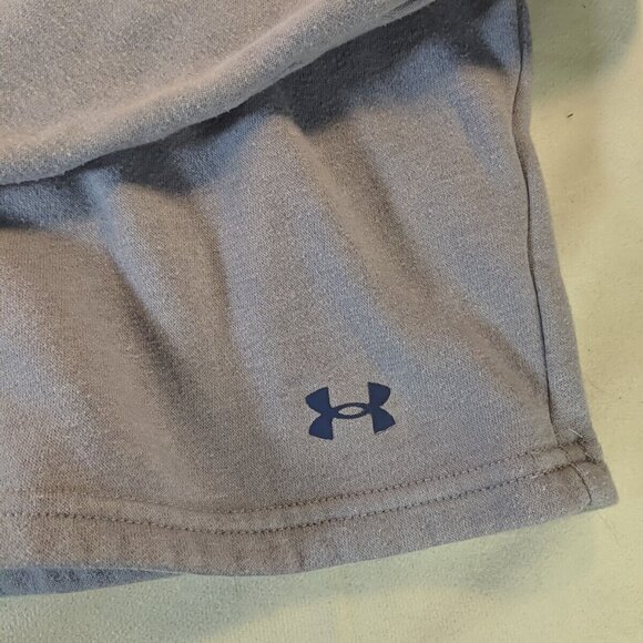 Under Armour Taped Fleece Purple Pullover Sweater Sweatshirt Hoodie XL 1328947 - Picture 3 of 13